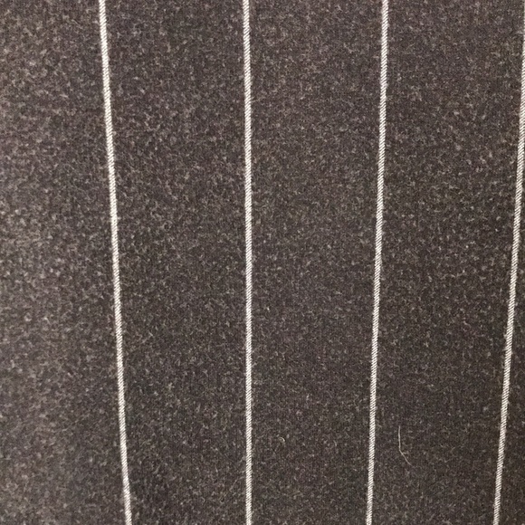 ZARA Basic Women’s Pullover Top Shirttail hem Navy Blue Pin Stripe Size M - Picture 5 of 10